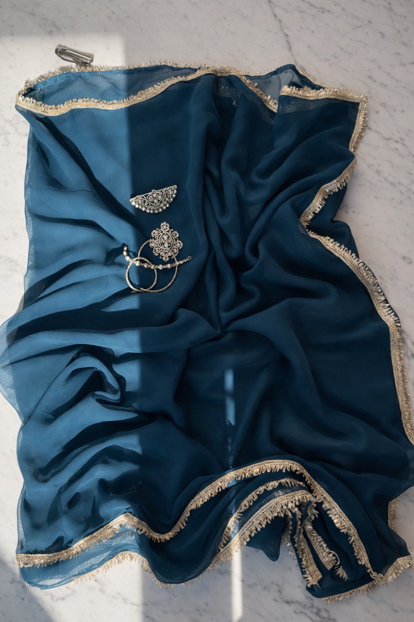 Parmpara- Peacock Blue